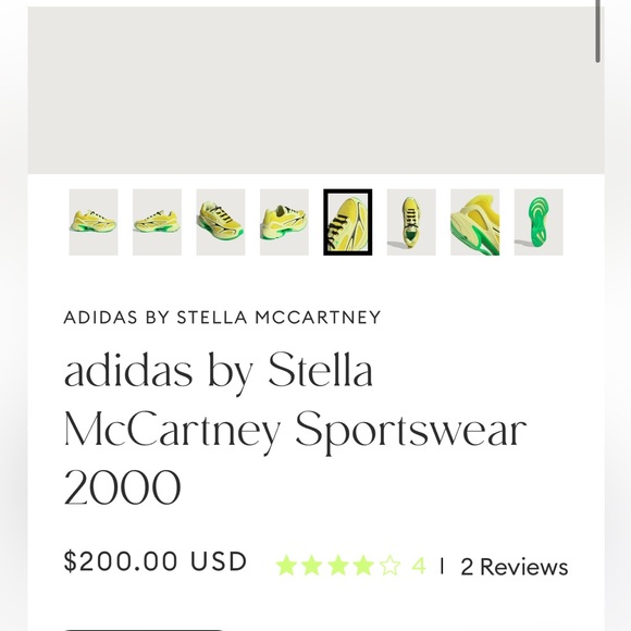 Adidas Stella McCartney 200 shoes - Picture 2 of 7
